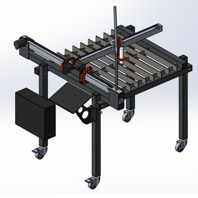 스테인레스를 위한 SNR CNC 금속 절단 테이블 작은 CNC 플라스마 절단기 1.2m명